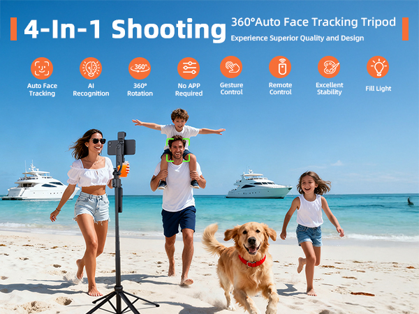 tripod with light for cell phone