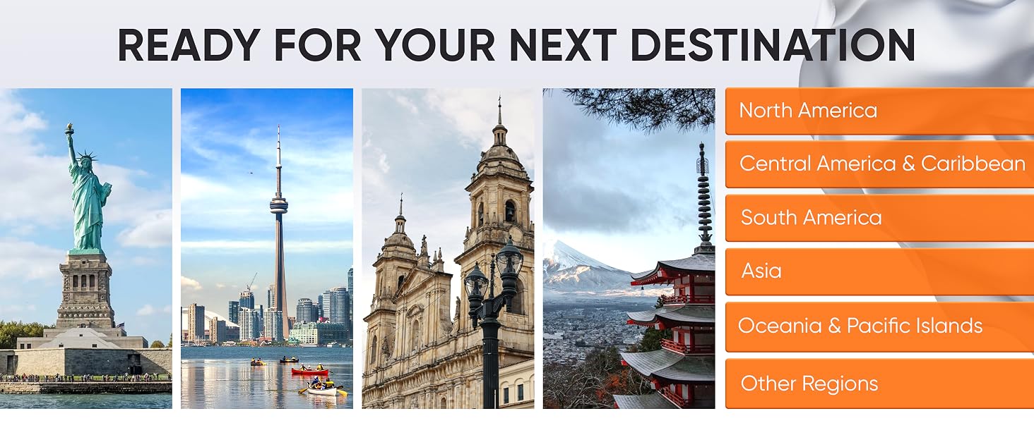 worldwide compatibility EU Australian UK USA Italy, Asia, North America, Oceania & Pacific Islands