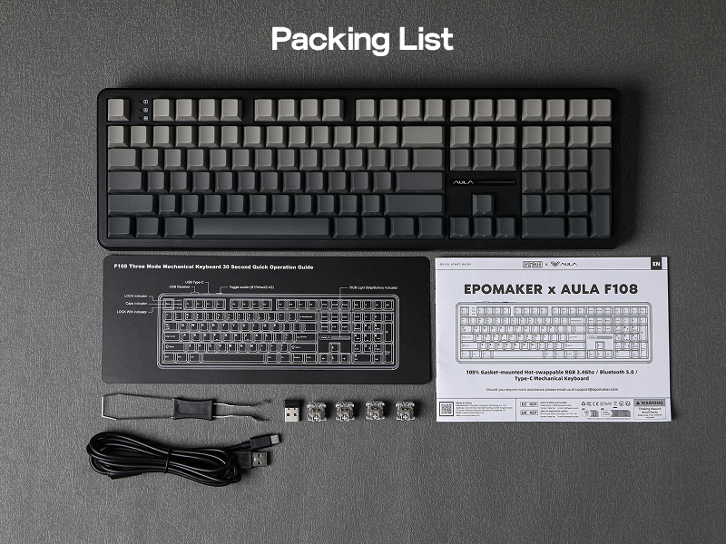 F108 Black