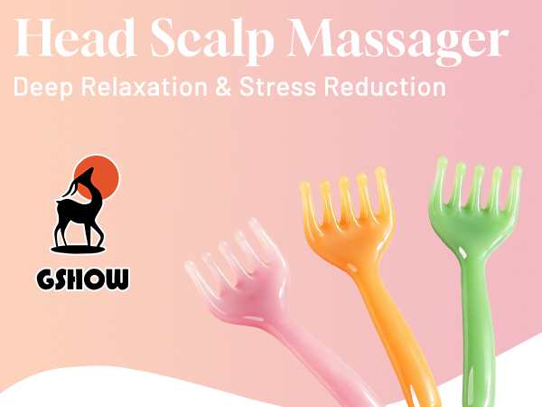 Head Spa Scalp Massage Tools Hair Growth Stress Relief massager japanese Gua Sha Comb