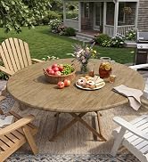 Romanstile Round Vinyl Tablecloth, 100% Waterproof Heavy Duty Elastic Fitted Table Covers for 36"...