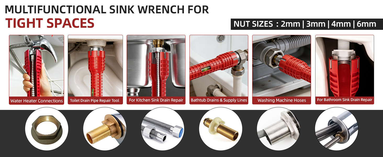 tub drain wrench
