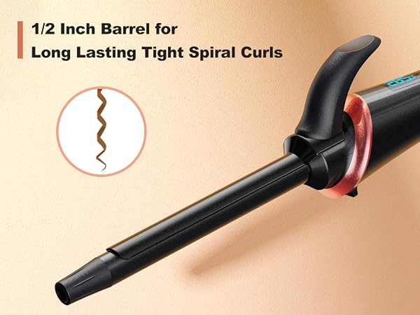 curling iron 1/2 inch