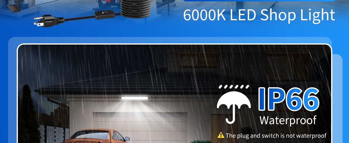 IP66 Waterproof 45W LED Shop Lights