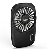 Aluan Handheld Fan Mini Fan Powerful Small Personal Portable Fan Speed Adjustable USB Rechargeabl...