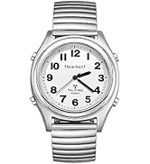Hearkent Atomic American English Talking Watch Speaks Clear and Loud Time, Date and Alarm time St...