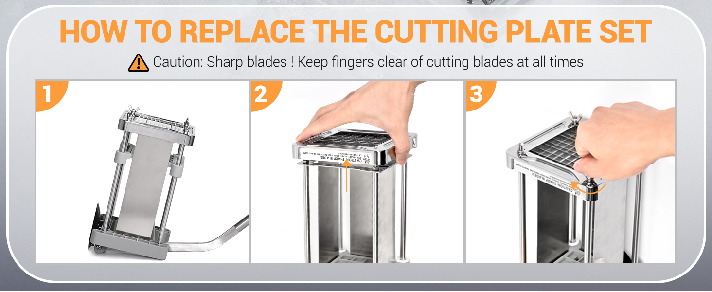 french fry cutter
