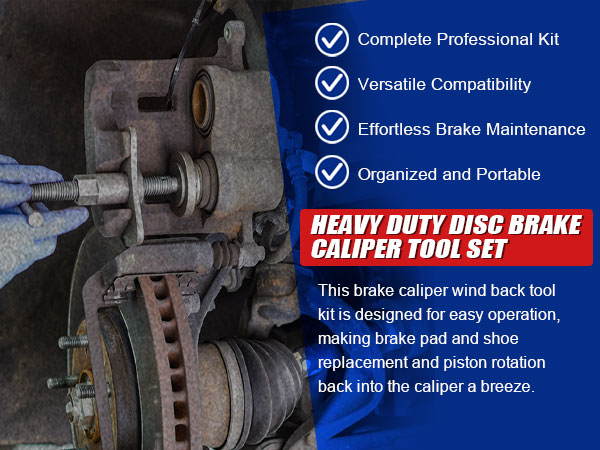 Wind Back Kit for Brake Pad Replacement