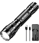 Nevinkin Tactical Flashlight 1200 Lumens Single Mode Police Flashlight for Law Enforcement, Porta...