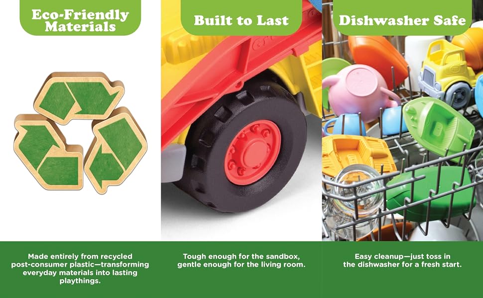 Eco-Friendly Materials, Built to Last, & Dishwasher Safe!