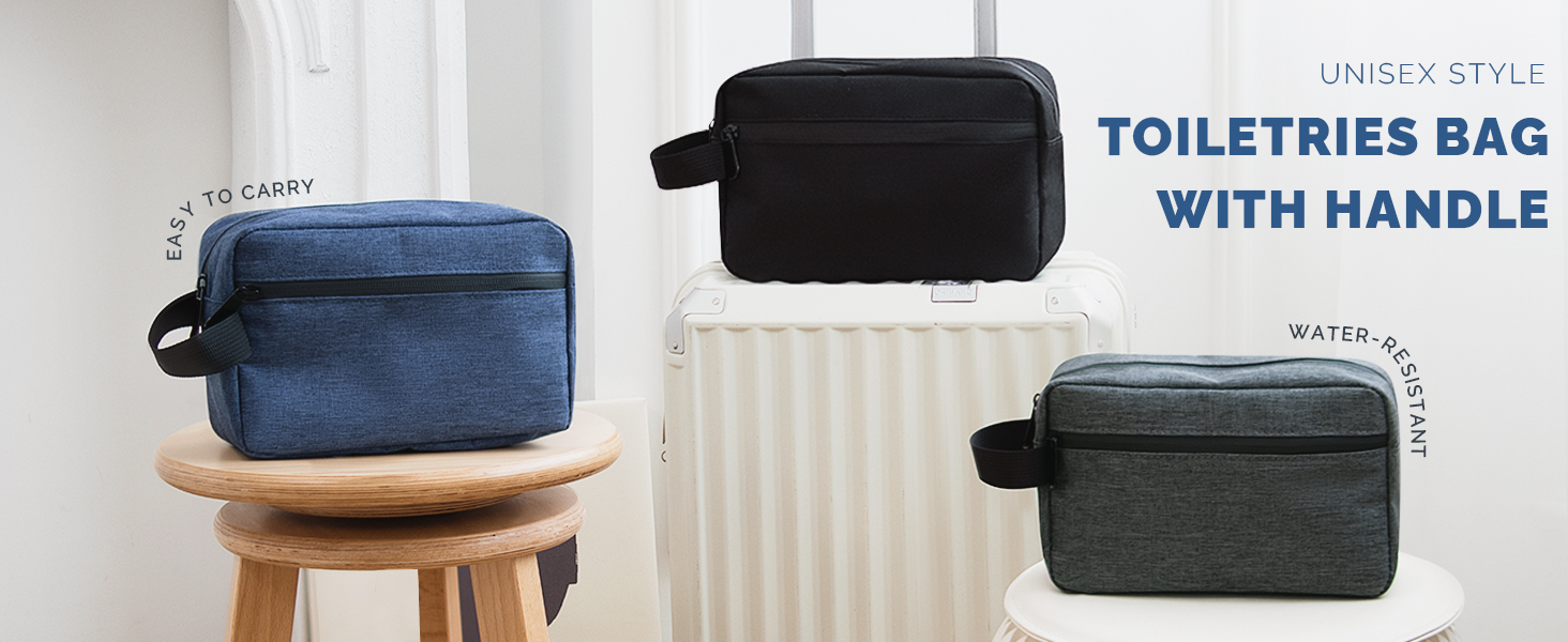 Travel Toiletry Bag for Women and Men