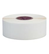 L LIKED Blank White 1 x 2 Inch Dissolvable Labels for Food Rotation Prep roll of 500 (1 Rolls)