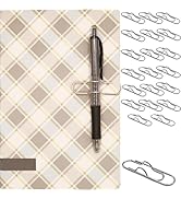 Multifunctional Pen Clips,20pcs Portable Metal Paper Clips Large Size Office School Supplies,Pen ...