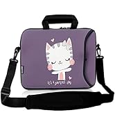 RICHEN 10 inch Messenger Bag Carrying Case Sleeve with Handle Accessory Pocket Fits 7 to 10-Inch ...