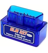 OBD2 Scanner Bluetooth Car Code Reader Diagnostic Tool Wireless OBD Car Code Reader Check Engine ...