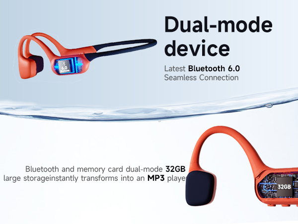 bone conduction headphones swimming