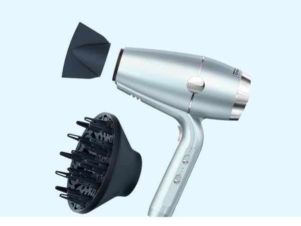 Hair dryer with components