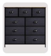 Sorbus Dresser with 9 Drawers - Furniture Storage Chest Tower Unit for Bedroom, Hallway, Closet, ...