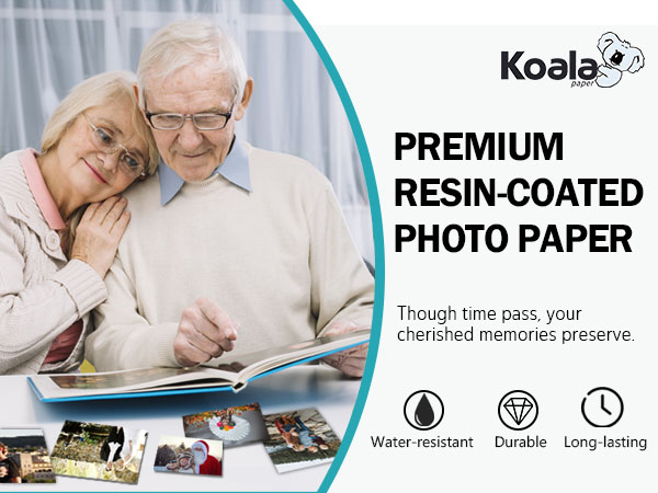 prmium resin coated photo paper