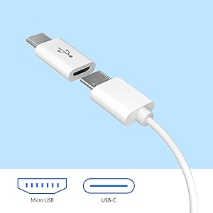 Compatible with Micro USB & USB-C Port Camera