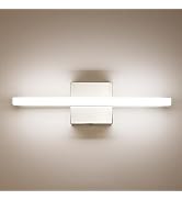 Combuh LED Bathroom Vanity Light Lamp 16Inch 9W IP44 Chrome Over Mirror Lighting Fixture Indoor W...