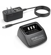 KSC-35S Desktop Rapid Charger for Kenwood, Li-ion Charging Dock Compatible with TK-2200 TK-3200 T...