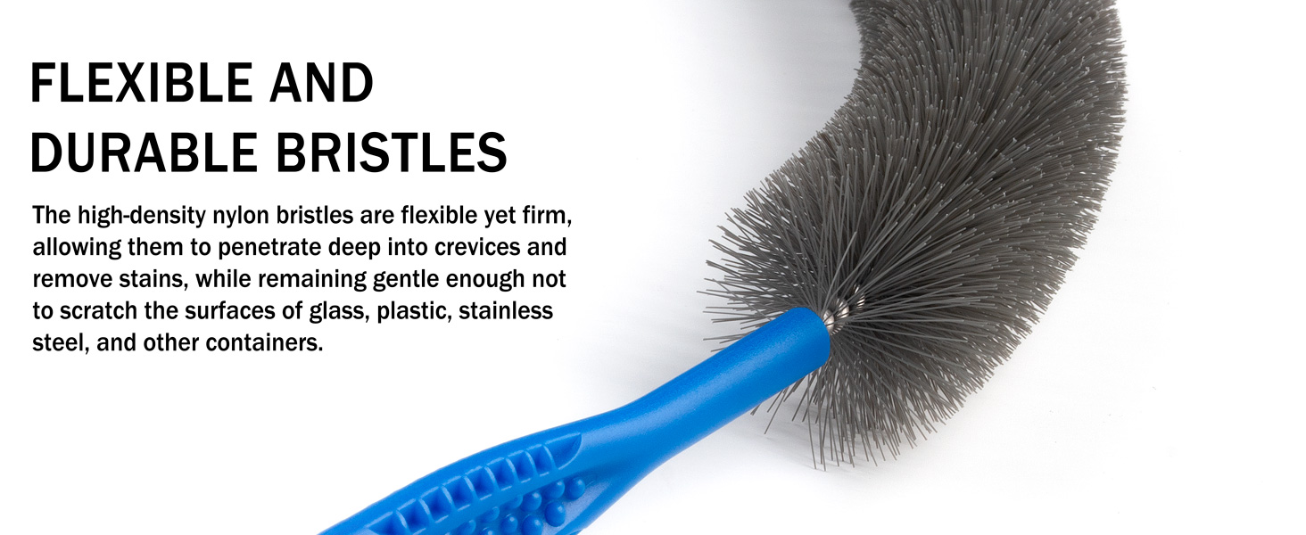 Drain Brush and Drain Snake Cleaner Tools Set, Flexible Drain Hair Remover Tool