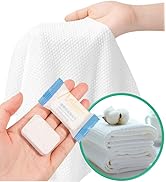 QUALIALL Compressed Towel Tablets, Portable Travel Washcloth for Camping Hiking Backpacking or Tr...