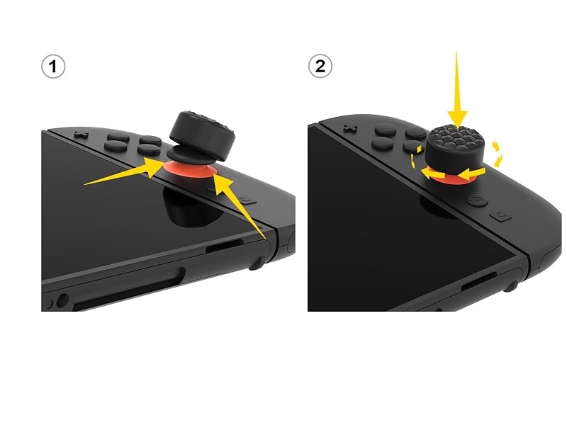 QUANTUM Pro Ergonomic Thumbstick Grips for Nintendo Switch 2