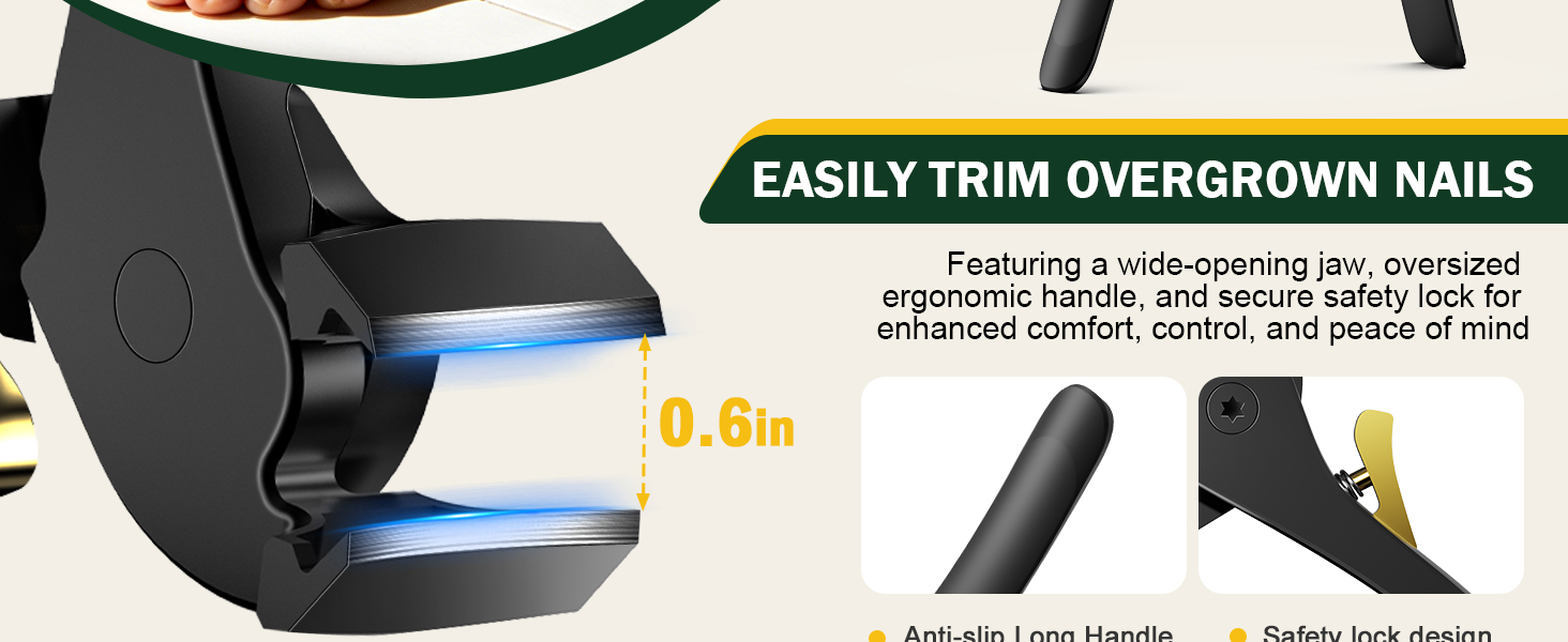 Long Handle Toenail Clippers