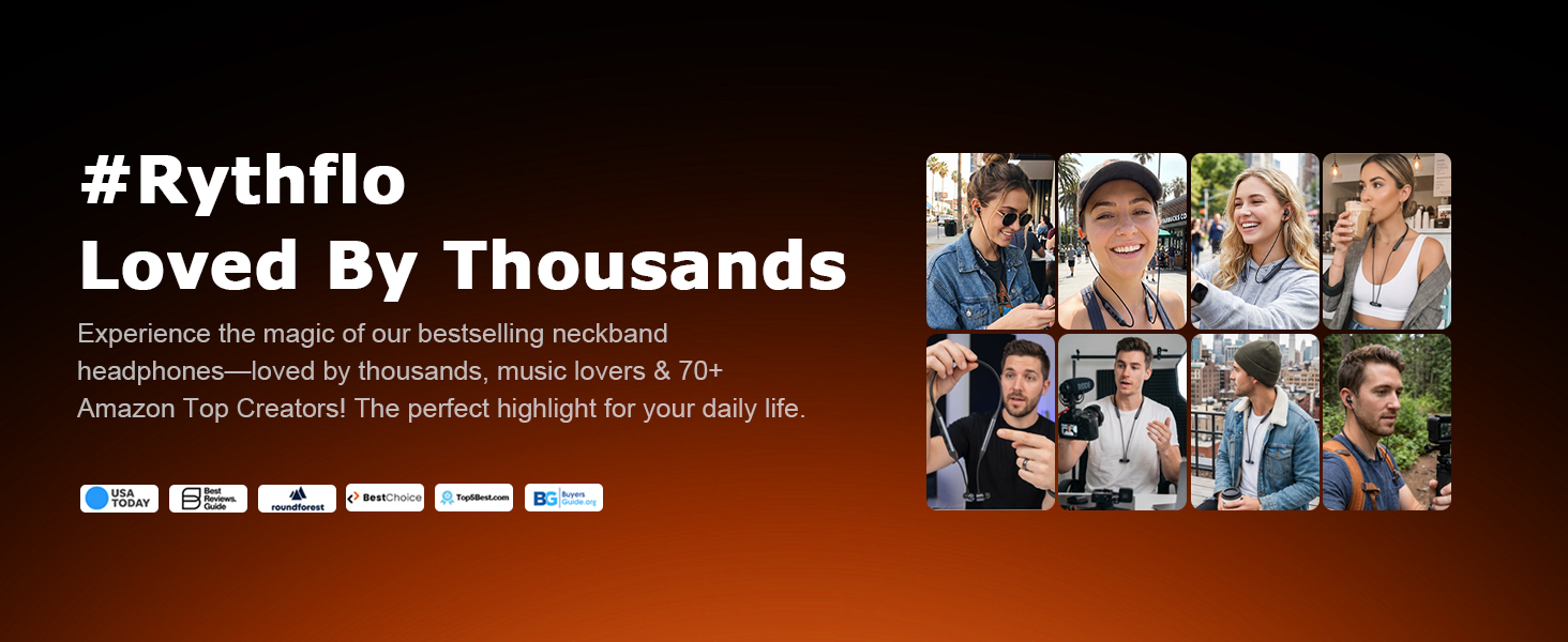 Bestselling neckband headphones—loved by thousands, music lovers 70+ Top Creators