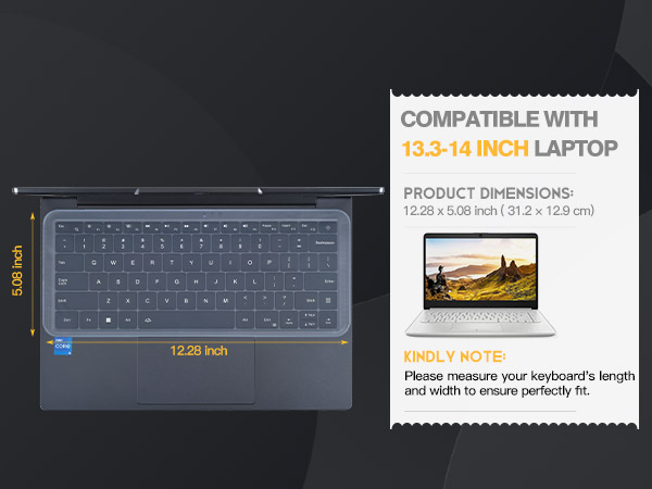 14inch Keyboard Protector skin