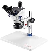 Kaisi TX350E Professional Soldering Microscope,Trinocular Stereo Microscope | 7X-50X Magnificatio...