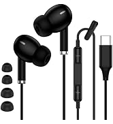 for Samsung Type C Earbuds Wired Headphones USB C Earphones with Microphone | for Samsung Galaxy ...
