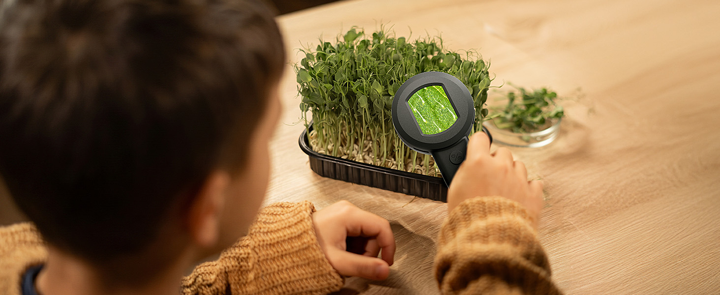TOMLOV P10 Microscope for Adults Kids