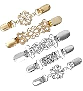 CXWLJL Women's Brooch Pin Sweater Clip Shawl Clip Ladies Scarf Dress Shirt Clip
