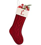 Doitory Christmas Stockings,Christmas Decoration Knitted Soft & Comfortable Stockings,Hanging Lon...