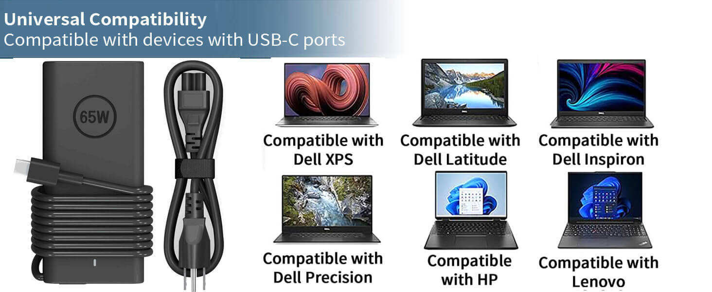 dell power cord for laptops