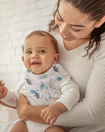 Muslin Baby Drooling Bibs