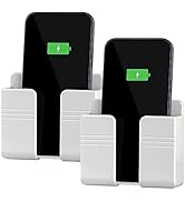 CEI&BPY 2Pcs Phone Holder Wall Mounted, Phone Stand with Self Adhesive. Phone Holder for RV Charg...