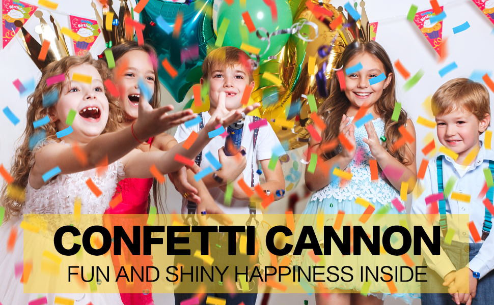12 Pack Confetti Cannon