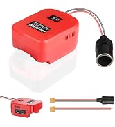 20V to 12V Step-Down Converter for V20 Craftsman 20V Battery for Power Adapter Wheel, DC 12V 10A ...