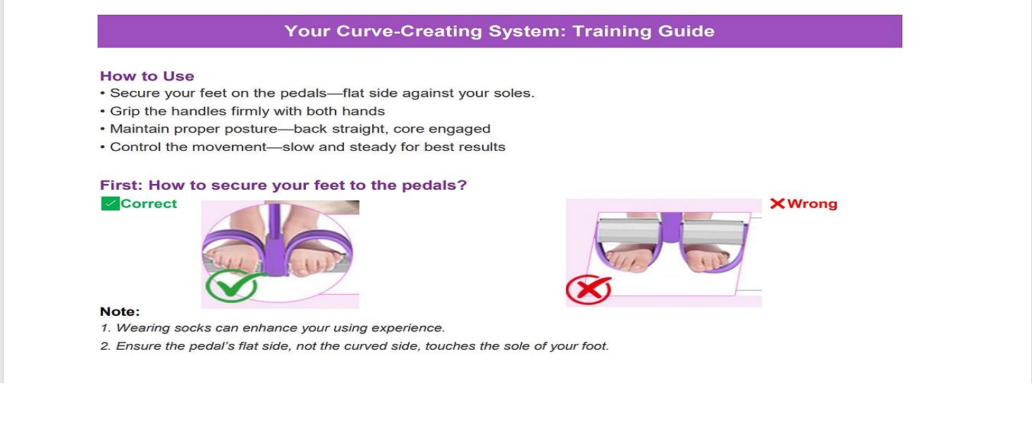 Your Curve-Creating System: Training Guide