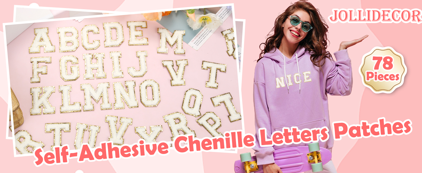Letters Patches