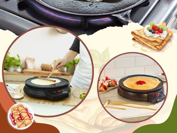 Crepe Spreader and Spatula Kit Set of 2 Crepe Tools