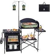 Nice C Camping Kitchen Station, Camping Table, Picnic Table, Portable Grill Table, Folding Cook T...