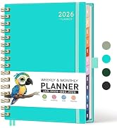 RETTACY 2026 Planner, Weekly and Monthly, Medium Size (5.7" x 8.3"), Jan - Dec 2026, Agenda, Cale...