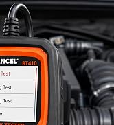ANCEL BT410 12V 24V Car Battery Tester for Lead-Acid & Lithium Batteries, 100-2000 CCA Automotive...