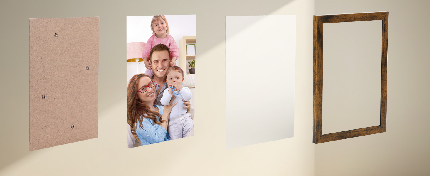 brown frame