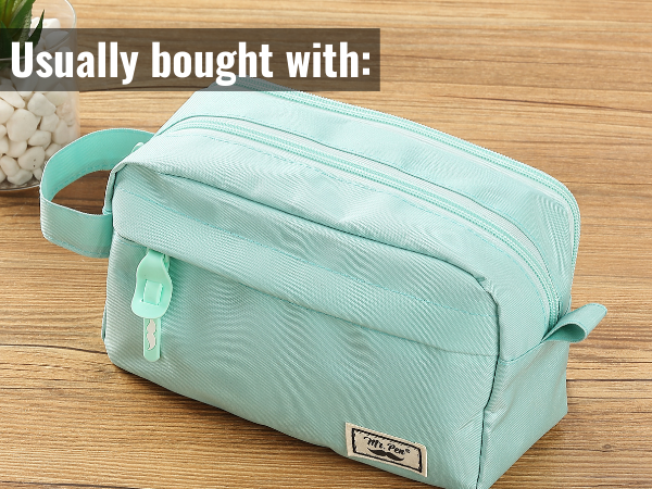 Large Capacity Pencil Case, Mint Green, Pencil Pouch, Pencil Bag, Pen Case, Pen Pouch
